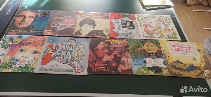 Виниловые пластинки СССР