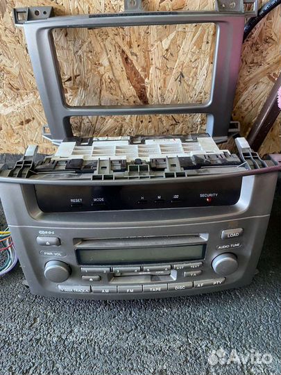 Штатная Магнитола Toyota Land cruiser 100