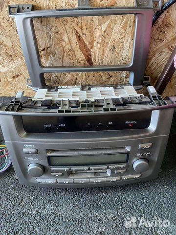 Штатная Магнитола Toyota Land cruiser 100