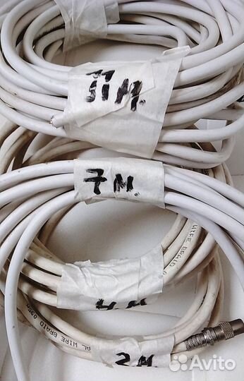 Антенный телевизионный кабель в остатках