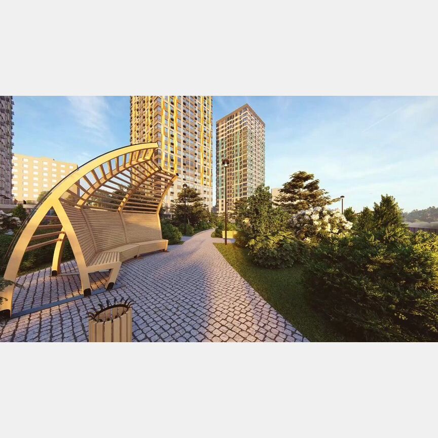 Квартира-студия, 31,1 м², 6/23 эт.