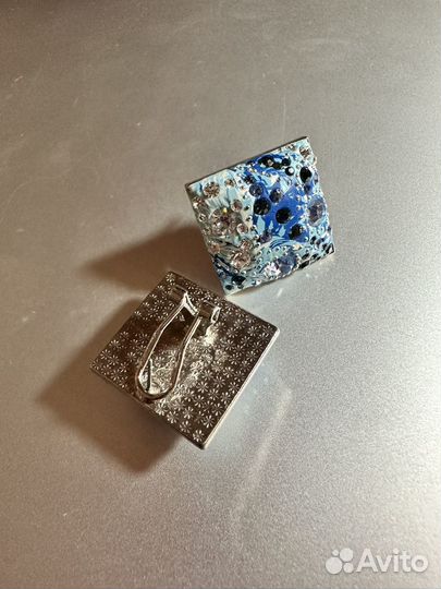 Серьги винтажные