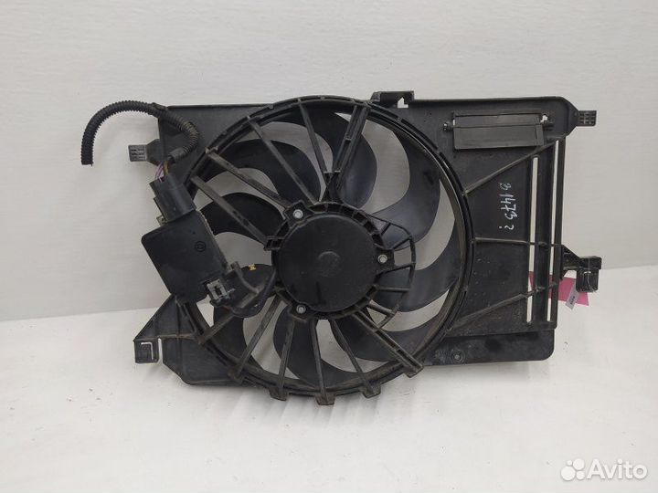 Б/У Б/У Вентилятор радиатора Европа.В сборе С