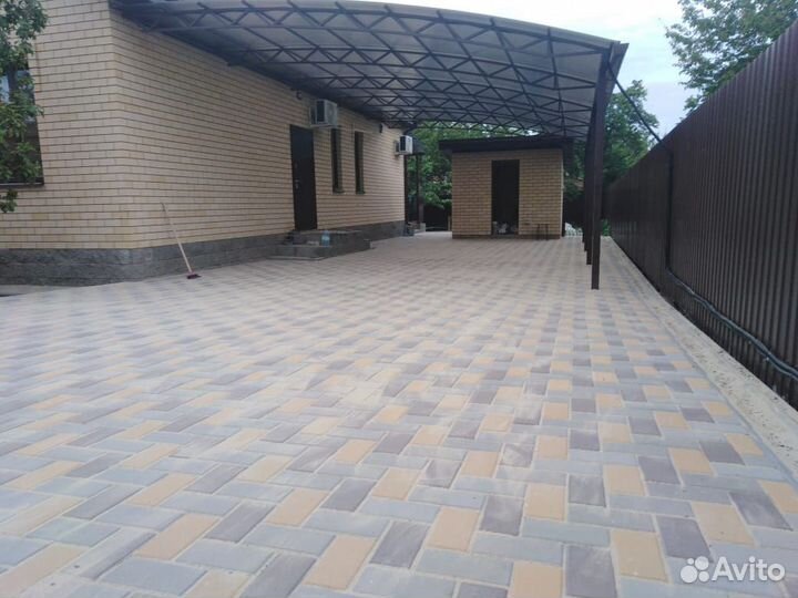 Плитка тротуарная укладка
