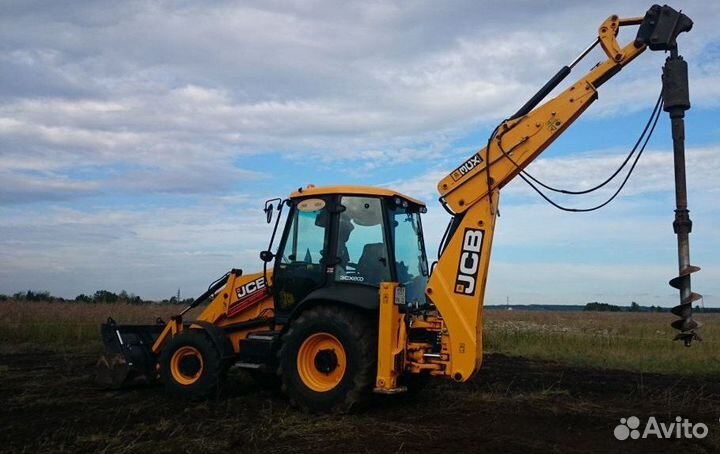 Услуги экскаватора погрузчика jcb