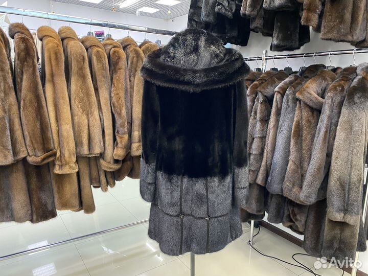 Шуба норковая