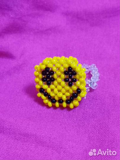 Колечки из бисера