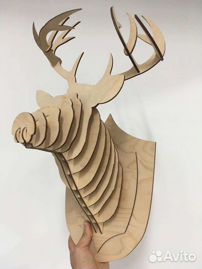 Декоративная голова оленя