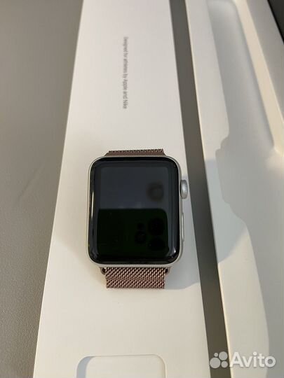 Часы apple watch 3 42mm nike