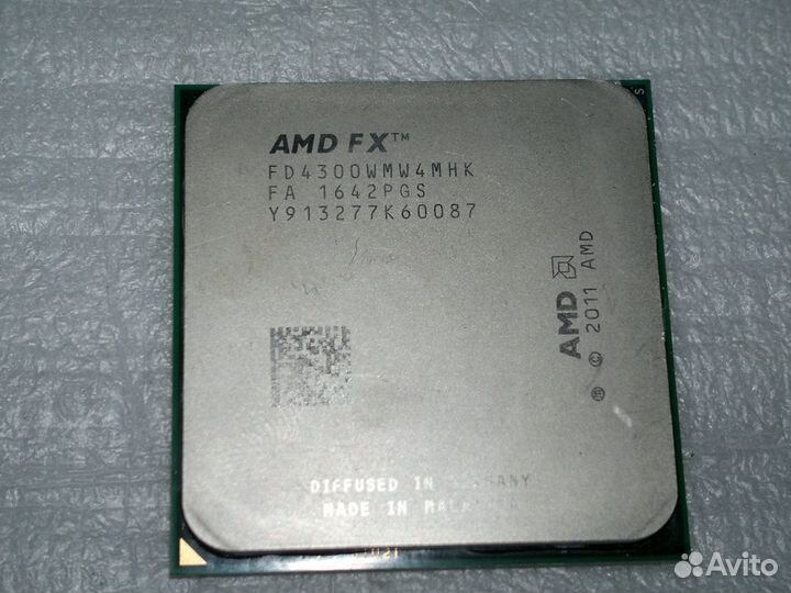 AMD FX-4300 AM3+, 4 x 3800 мгц