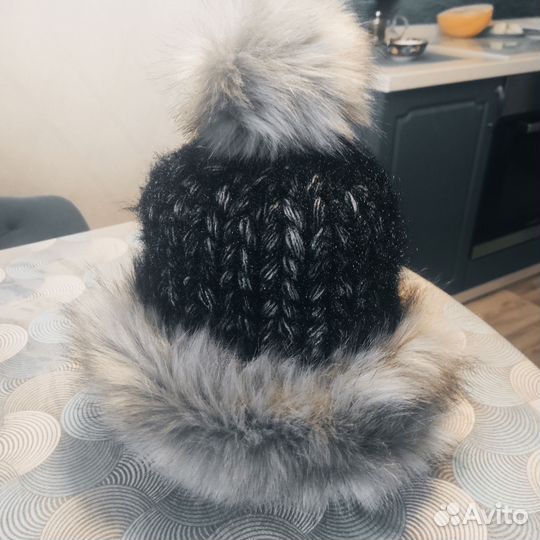 Шапка Боярыня на флисе