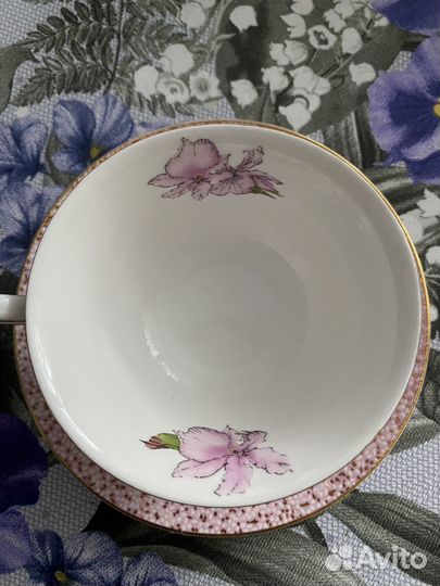 Чайная пара фарфор