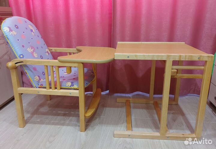 Детский стол и стул