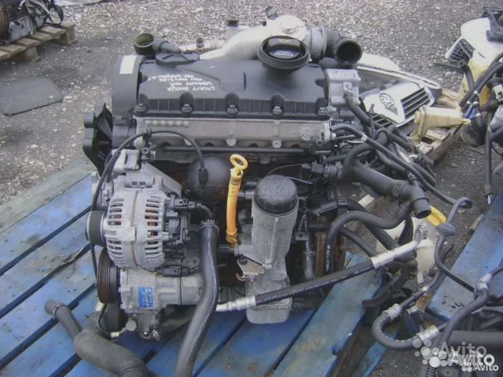 Двигатель (двс) Volkswagen Sharan AUY 1.9TDi 2001
