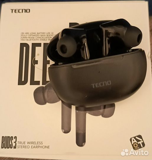 Беспроводные наушники Tecno Buds 3