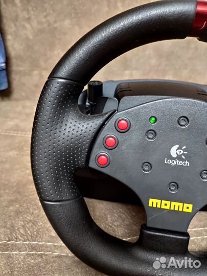 Игровой руль logitech momo racing