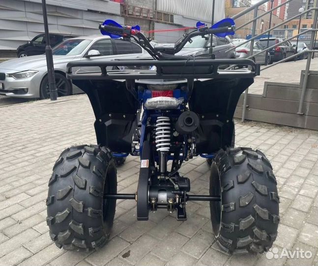 Квадроцикл Motax Grizlik A125 черно-синий