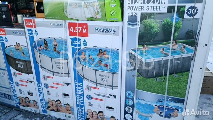 Каркасный бассейн 457х122