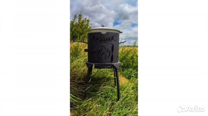 Печь под казан на 12 литров