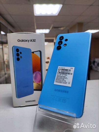 С дефектом - Смартфон Samsung A32 4/64Gb