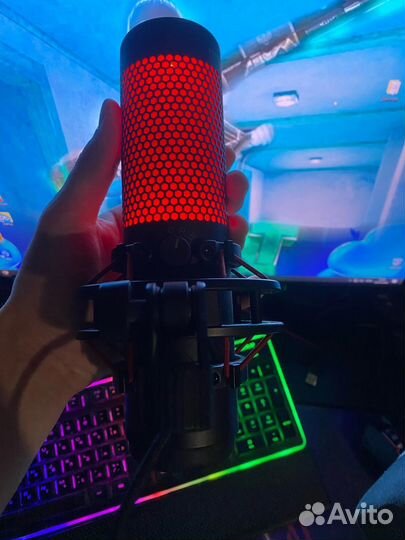 Микрофон hyperx quadcast