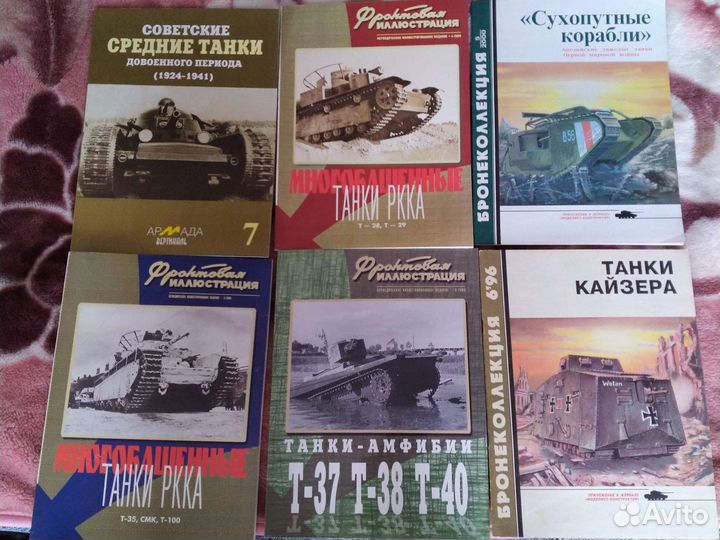 Журналы Фронтовая иллюстрация танки