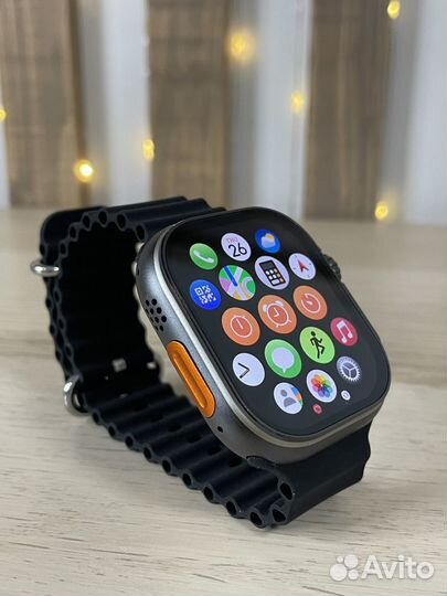 Apple watch ultra 49mm titanium с галереей