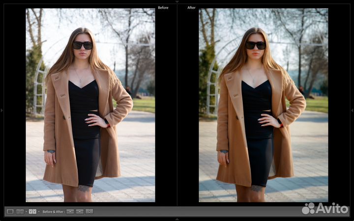 Обработка фотографии удаленно ретушь