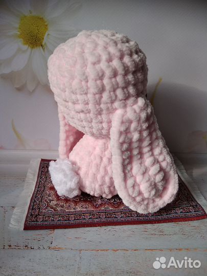 Зайчики вязаные