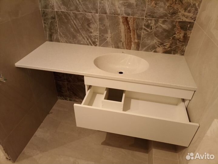 Изготовление столешниц с интегрированоой мойкой