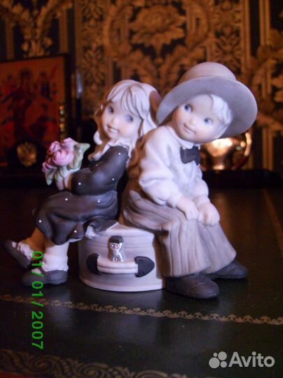 Статуэтка. Фарфор. Kim Anderson. 1996 год