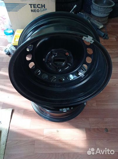 Штампованные диски на Фольскваген rR16 5 112