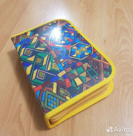 Пенал школьный с набором канцтоваров