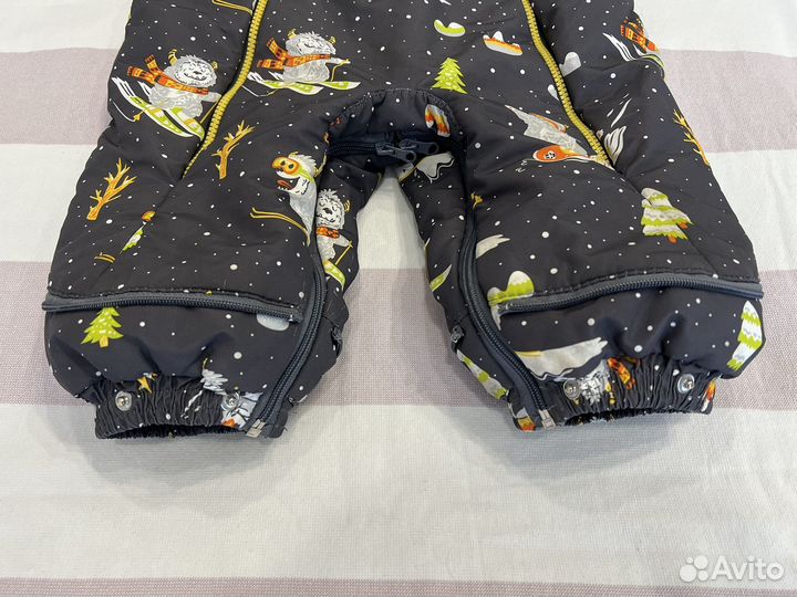 Комбинезон детский зимний демисезон 74 80