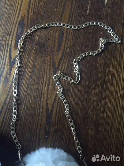 Меховая сумка «Плюшевый зайчик»