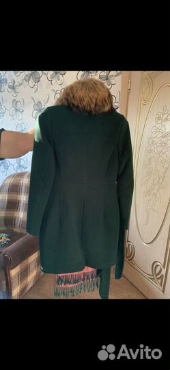 Пальто зимнее с мехом