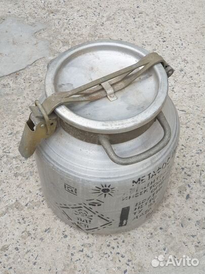 Бидон-фляга (бак) алюминиевый 25 л