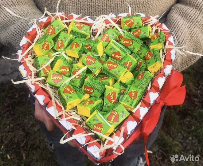 Подарок / подарочный бокс, сладкий букет