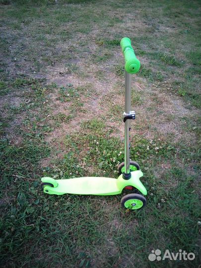Самокат детский трехколесный бу