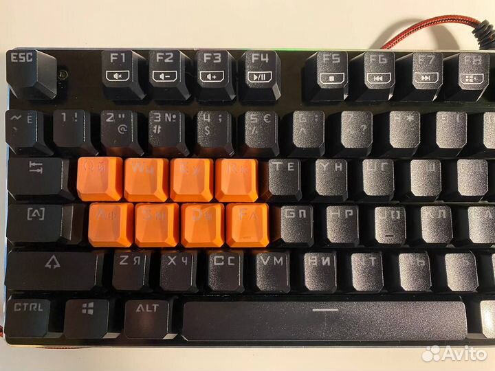 Клавиатура проводная A4Tech Bloody B820R