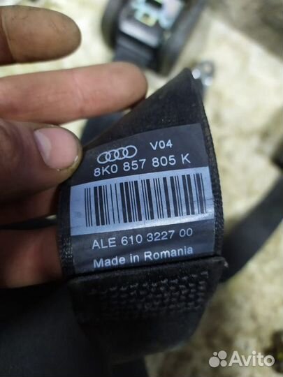 Задние ремни безопасности и замки рб Audi A4 B8