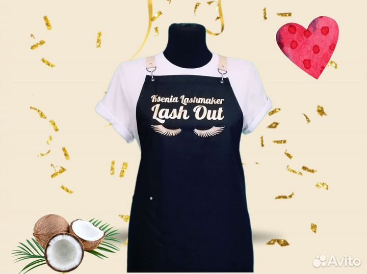 Фартук рабочий с логотипом