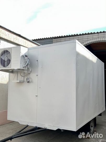 Аренда холодильной камеры-прицеп на колёсах