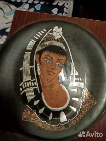 Чеканка времен СССР на стену