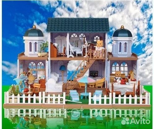 Кукольный дом Happy Family Вилла на море