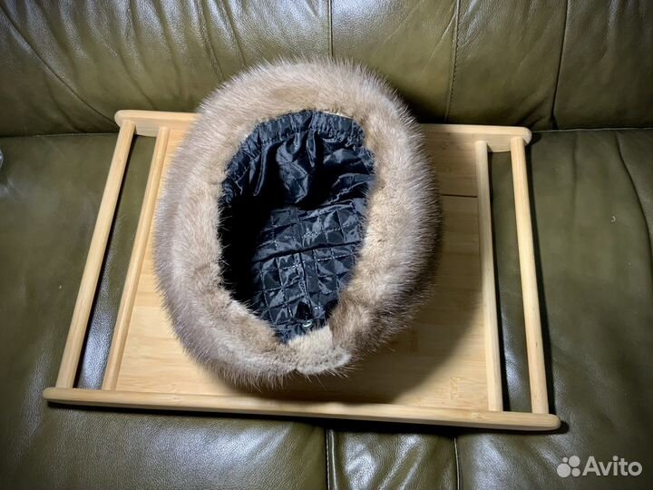 Шапка норковая женская