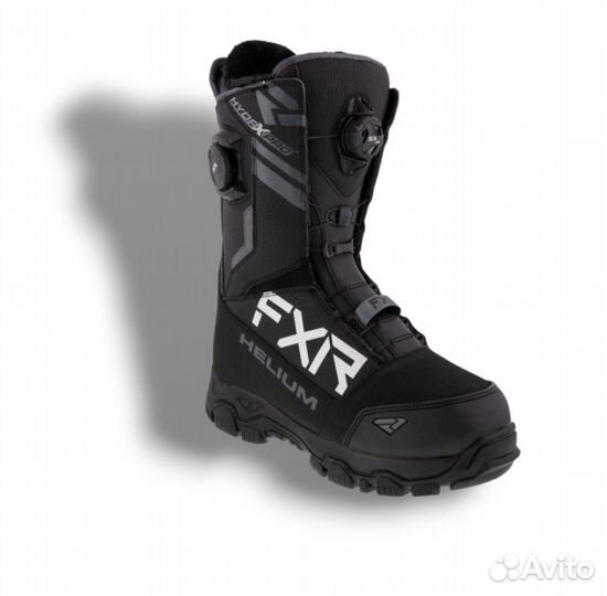 Ботинки FXR Helium Dual BOA с утеплителем, Black
