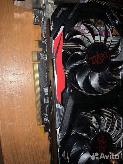 Видеокарта rx 570 4gb red devil