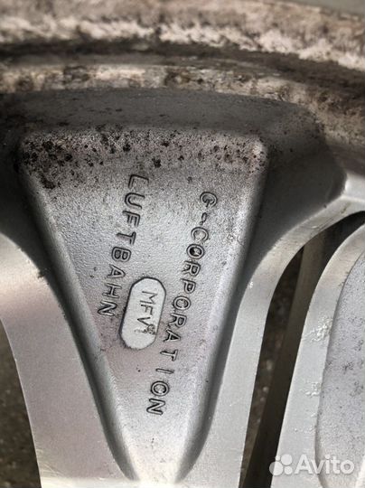 Диски luftbahn r19 5х114,3 michelin 225/35 r19