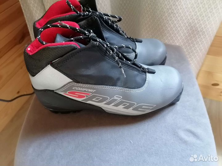 Лыжные ботинки на 39 размер бу